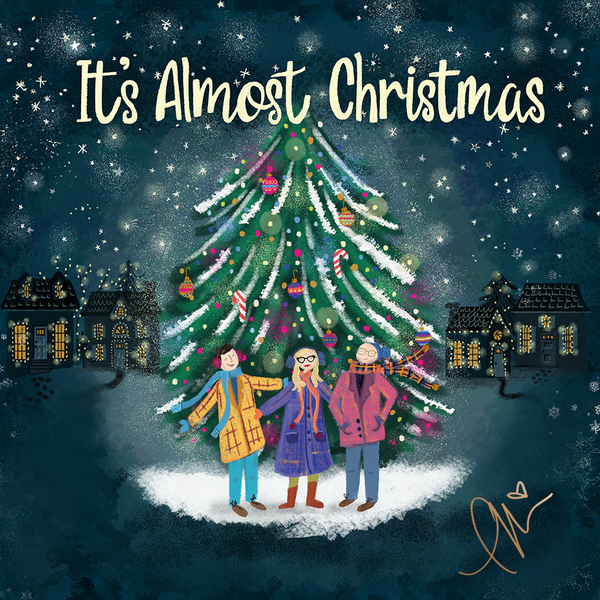 It's Almost Christmas Signed Print